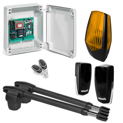 Kit automatizare poarta batanta 2x3m -MOTORLINE LINCE400-KIT
