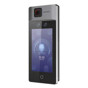Unitate control acces IP Fever Screening si Face Recognition echipata cu camera Thermal 120x160 pixeli Unitate control acces IP Fever Screening si Face Recognition echipata cu camera Thermal 120x160 pixeli