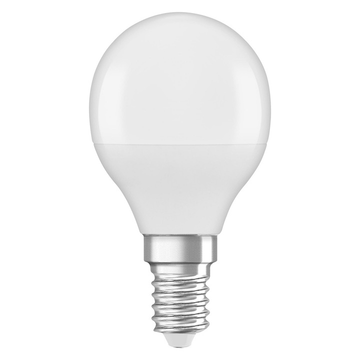 Osram Star matt búra/5W/470lm/2700K/E14 LED kisgömb izzó
