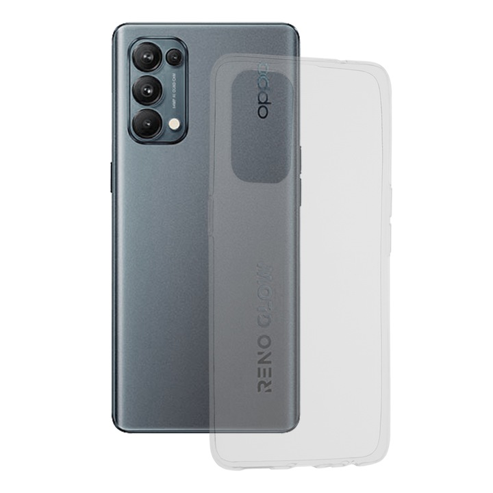 Калъф за Oppo Reno5 5G/Find X3 Lite, Techsuit Clear Silicone, Transparent