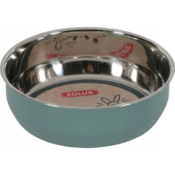 Bol Zoluxm Ehopm, Iepuri, Inox, 400 ml, Verde