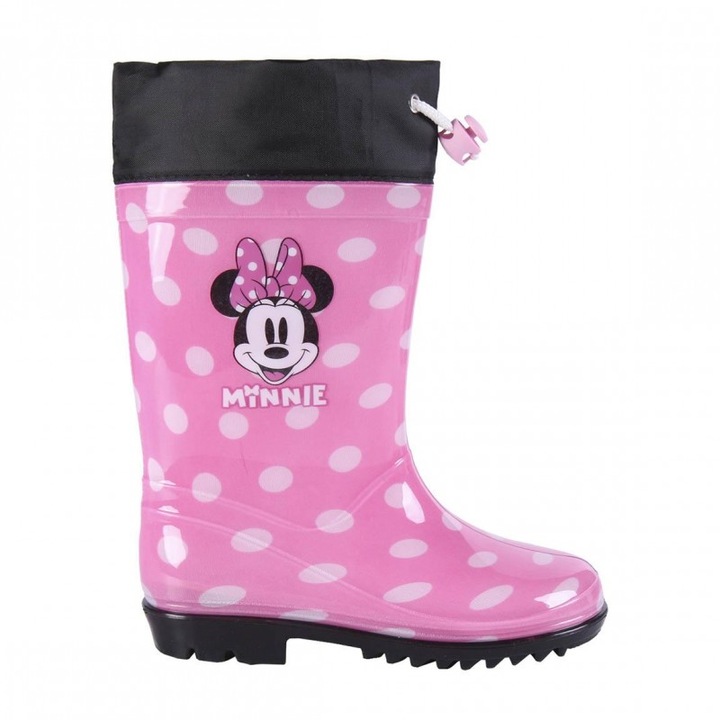 Cizme De Cauciuc Minnie Mouse Pentru Copii, Roz