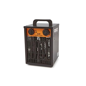 Aeroterma electrica, cadru de otel, protectie la supraincazire, ventilator de aer proaspat, nivel de zgomot scazut, reglaj temperatura, 2000 W Aeroterma electrica, cadru de otel, protectie la supraincazire, ventilator de aer proaspat, nivel de zgomot scazut, reglaj temperatura, 2000 W