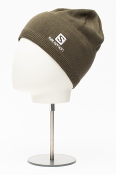 Salomon, Caciula cu detaliu logo pentru drumetii, Verde militar Salomon, Caciula cu detaliu logo pentru drumetii, Verde militar