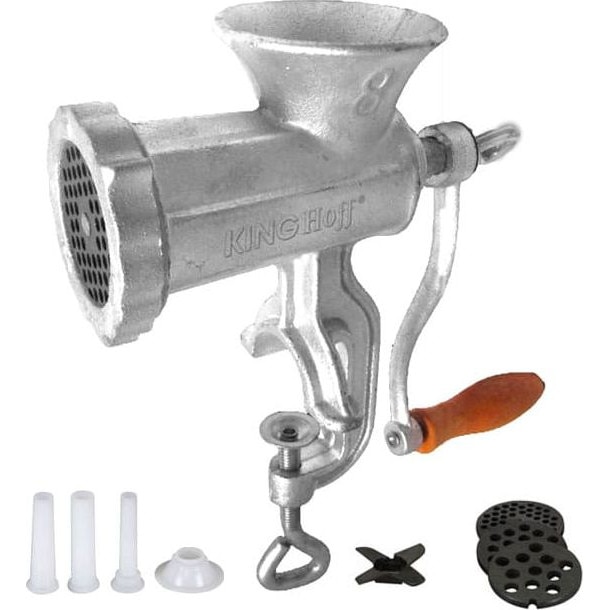 Masina de tocat manuala KINGHOFF KH-1427, Argintiu