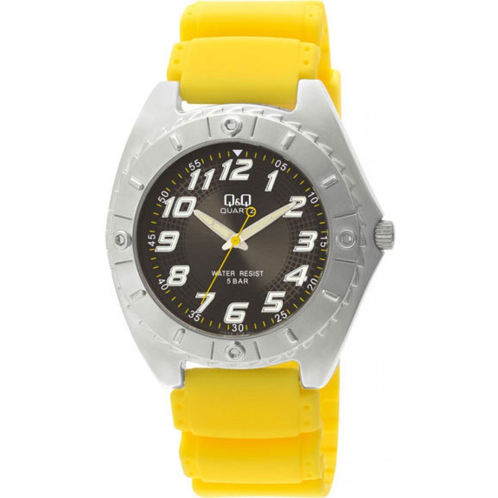 Ceas barbatesc Q&Q Q524J305Y Standart Galben