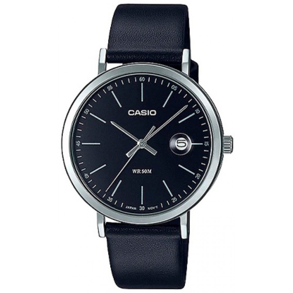 Ceas barbatesc Casio Negro DRESS MTP-E175L-1EVDF