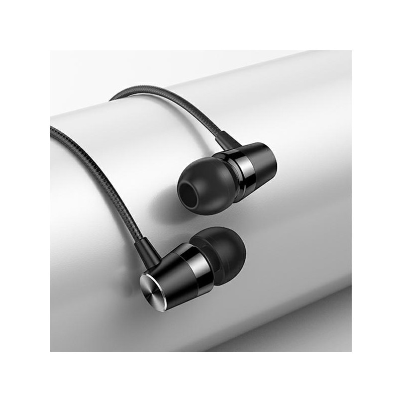 Casti Handsfree Stereo Usams Jack 3.5mm Ep-42, Negru