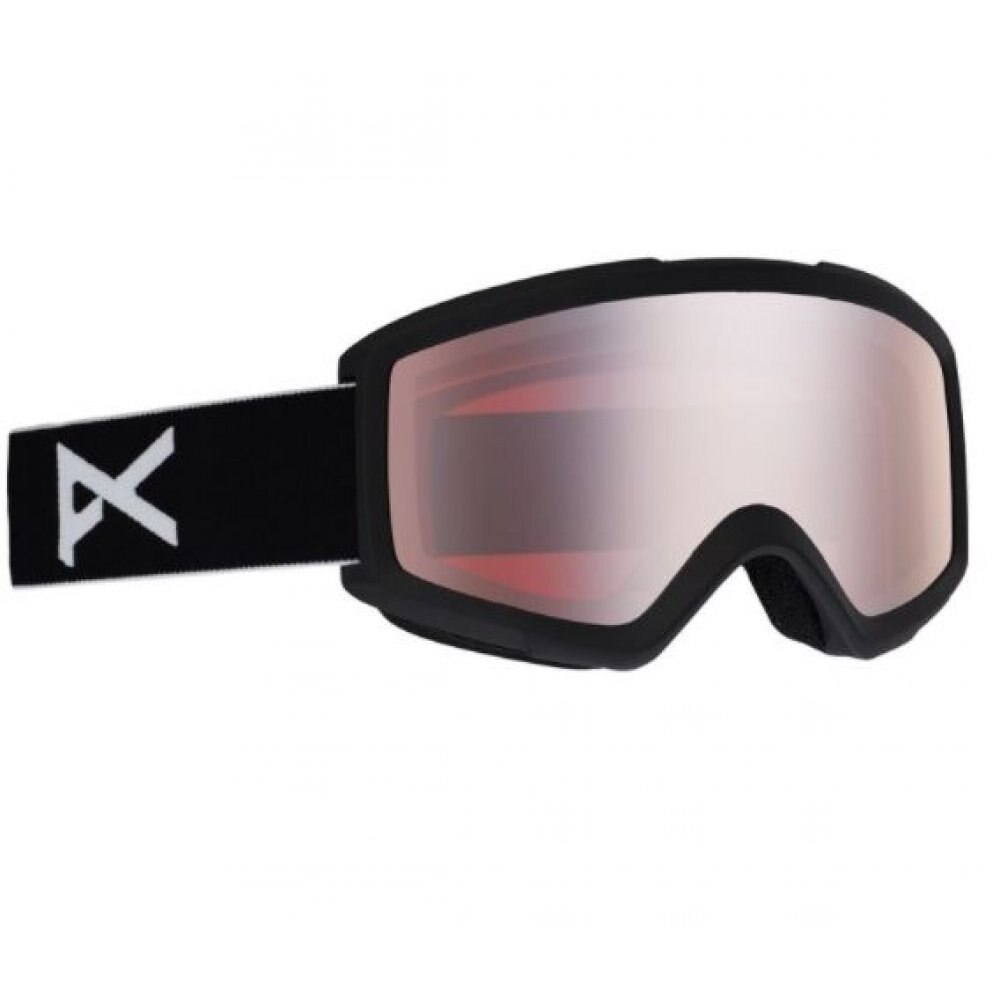 Ochelari schi Anon Helix 2.0 Black/Silver Amber, S2-S1