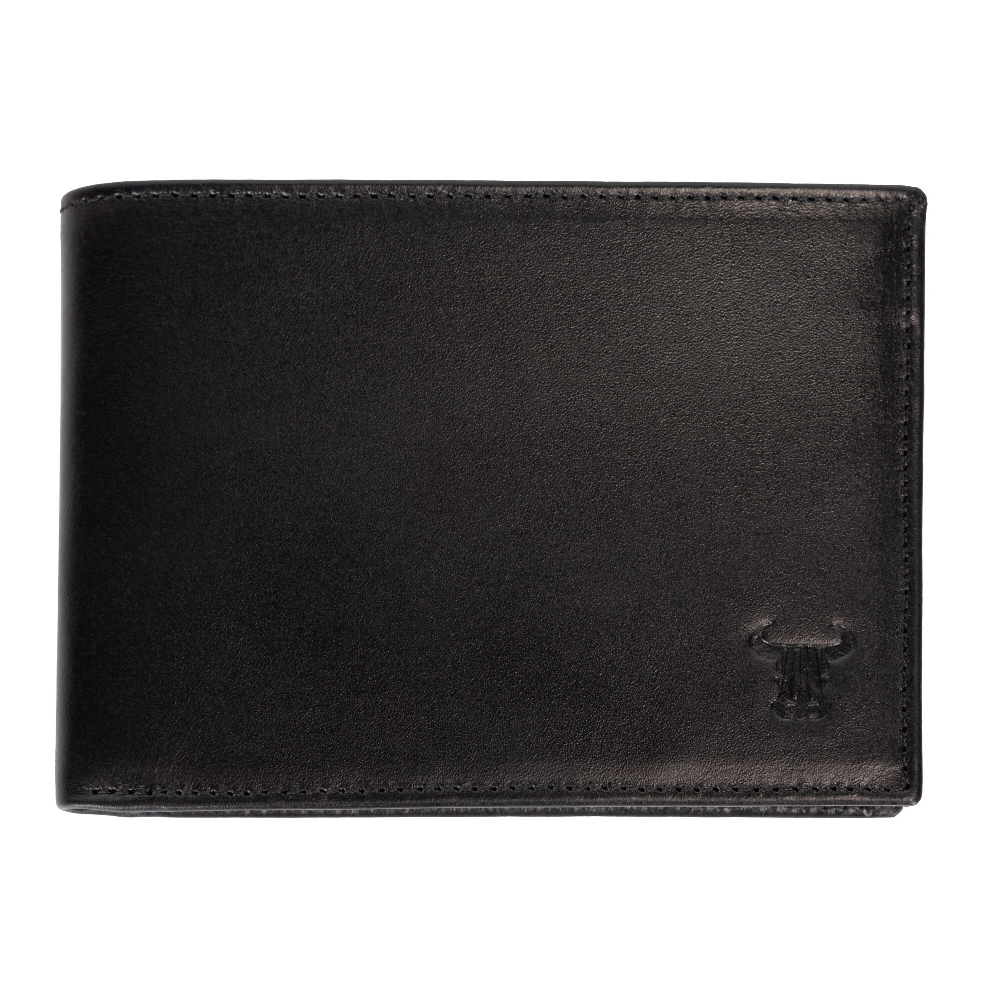 Portofel piele barbati ,Toro Nero, Bretan black