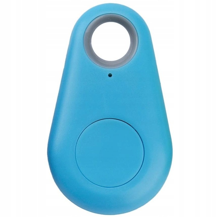 Breloc cu functie de localizare chei si diferite obiecte prin tehnologia Bluetooth, Zola®, raza 25m, albastru deschis