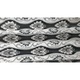 Set 2 draperii black-out MASTEL 350x245cmx2 culoare gri-negru model baroc B3M