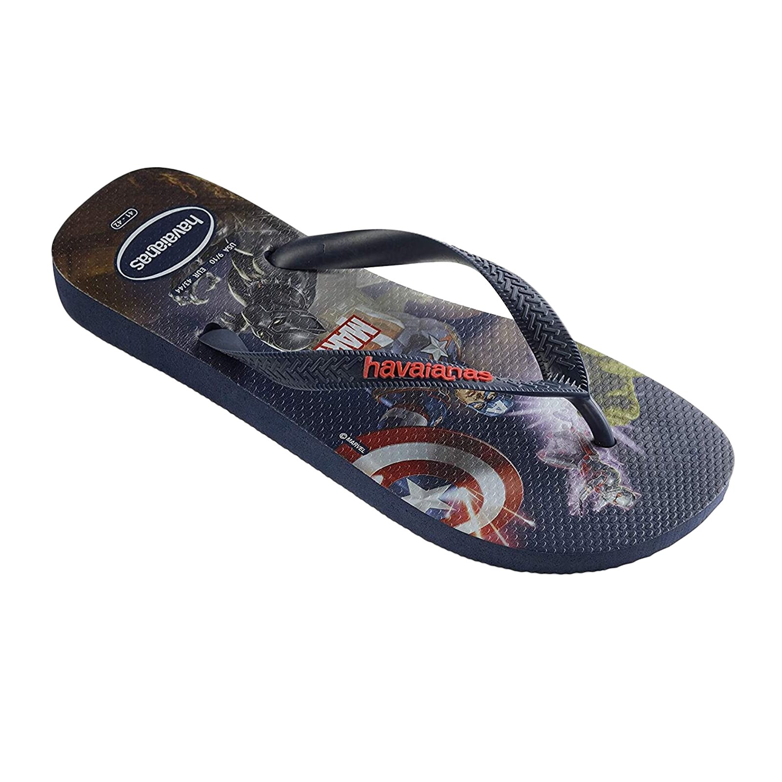 Slapi Havaianas Top Marvel - 4139511-0555 5370, Albastru inchis