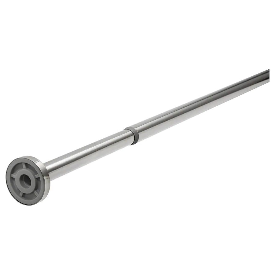 Bara tip bagheta sina perdea dus/cada, reglabila, inox, lungime minima 70 cm/maxim 120 cm, CB1114