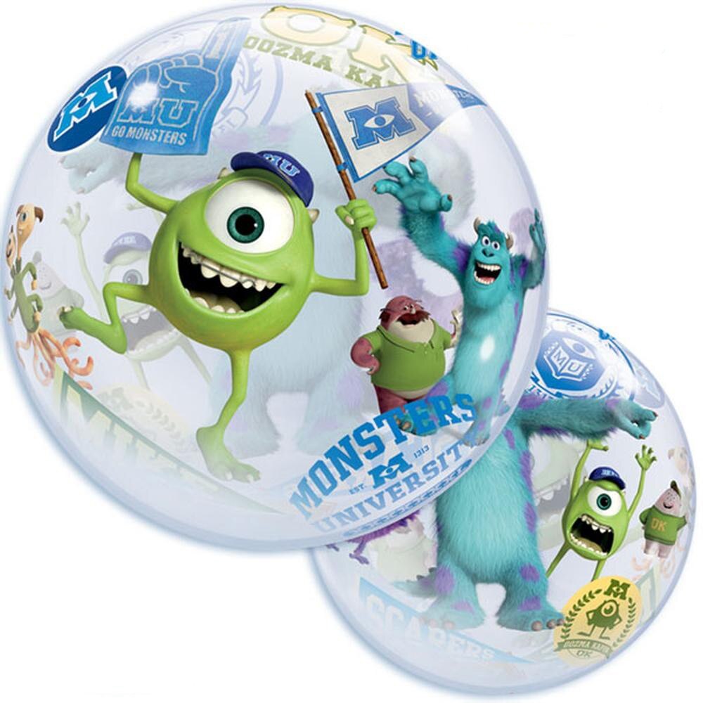 Balon Bubble 56cm Monsters University, Qualatex, 1 buc