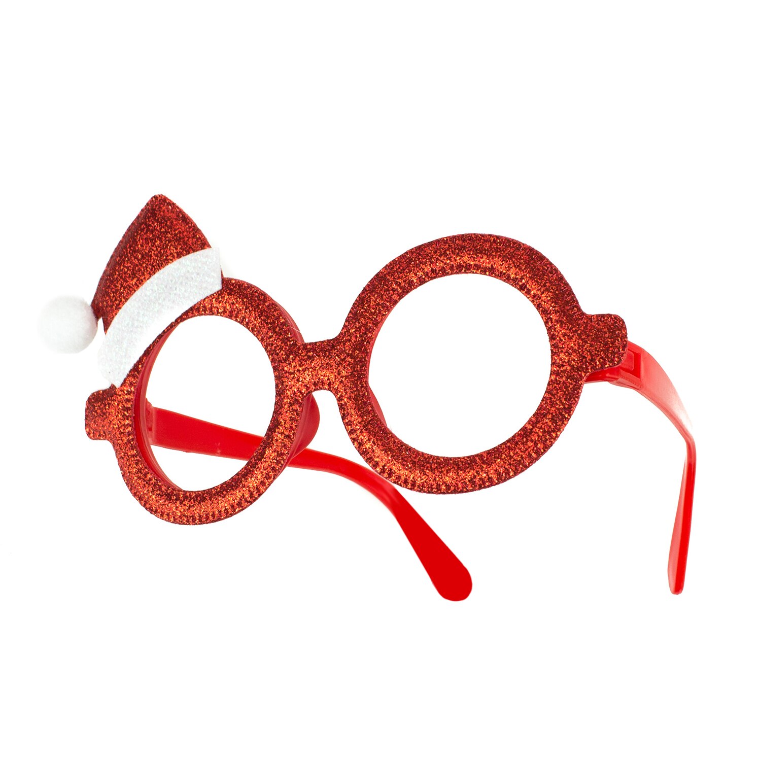 Ochelari Craciun, AC-720-42, 14x8 cm, Rosu