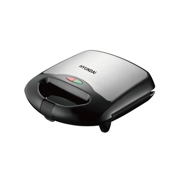 Sandwich maker HYUNDAI HY SM 221, 750 W , placi neaderente tip grill, maner cool touch , Negru /Inox Sandwich maker HYUNDAI HY SM 221, 750 W , placi neaderente tip grill, maner cool touch , Negru /Inox