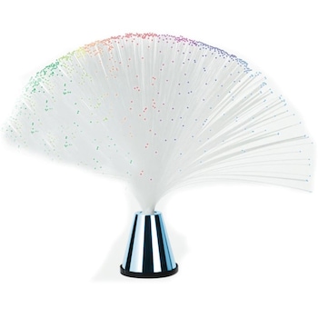 Lampa fibra optica de veghe, cu lumina decorativa, LED, schimbare culori, 4 moduri lumina Lampa fibra optica de veghe, cu lumina decorativa, LED, schimbare culori, 4 moduri lumina