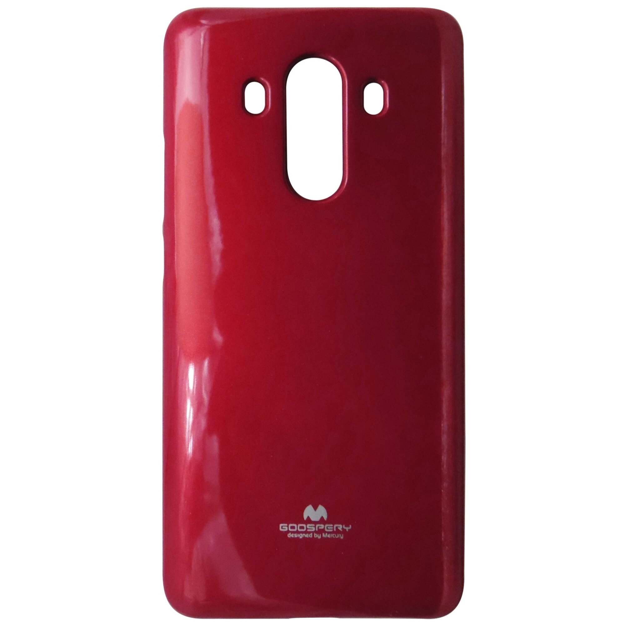Husa silicon TPU Mercury Jelly Pearl rosu inchis pentru Huawei Mate 10 Pro