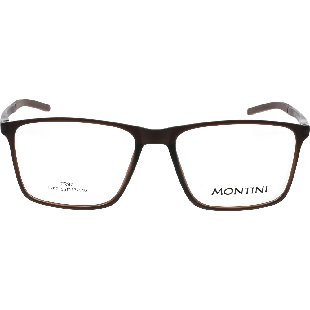 Rame ochelari de vedere pentru barbati Montini 5707 C3, Maro, 55 mm