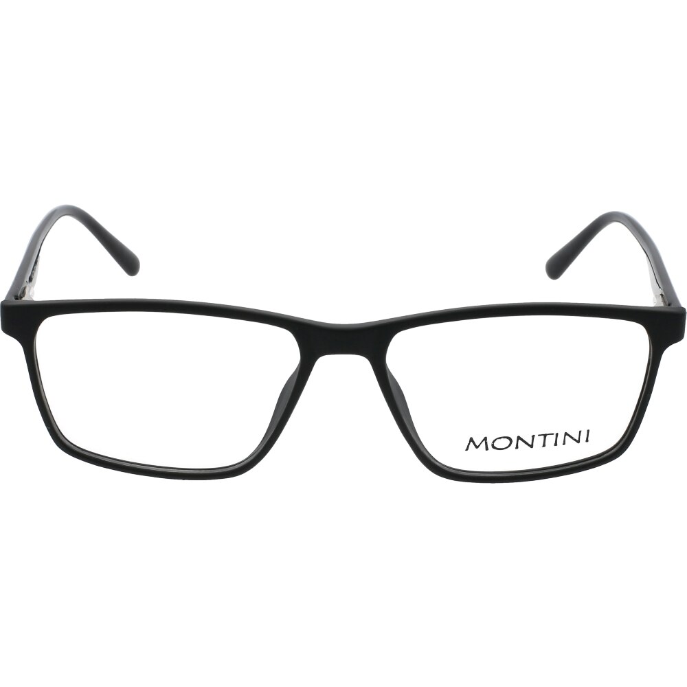 Rame ochelari de vedere pentru barbati Montini 6118 C2, Negru, 53 mm