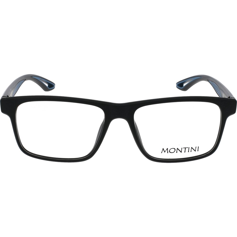 Rame ochelari de vedere pentru barbati Montini 2393 C4, Negru, 53 mm