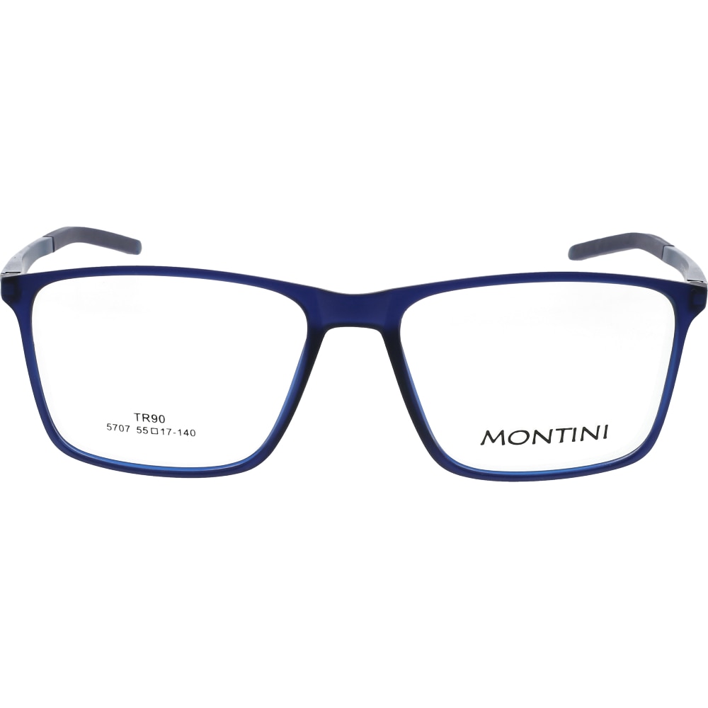 Rame ochelari de vedere pentru barbati Montini 5707 C4, Albastru, 55 mm