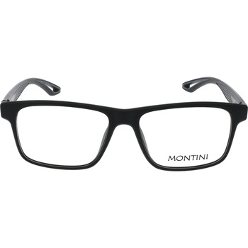 Rame ochelari de vedere pentru barbati Montini 2393 C5, Negru, 53 mm Rame ochelari de vedere pentru barbati Montini 2393 C5, Negru, 53 mm