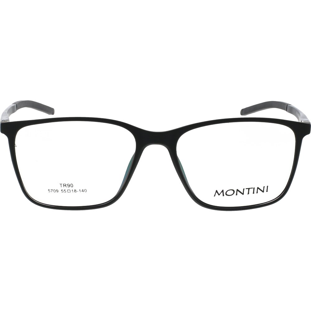 Rame ochelari de vedere pentru barbati Montini 5709 C2, Negru, 55 mm
