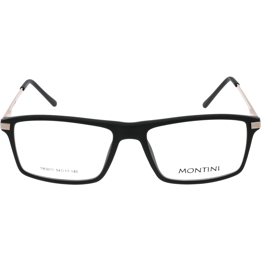 Rame ochelari de vedere pentru barbati Montini TR3011 C1, Negru, 54 mm