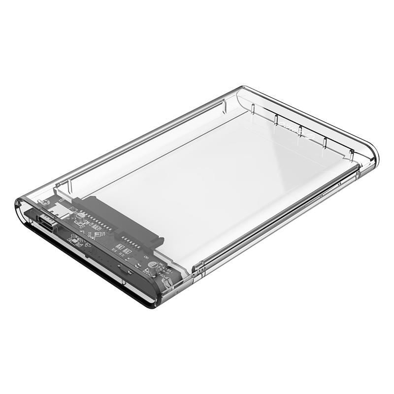 Rack HDD Orico 2139C3 USB 3.1 Gen1 2.5” transparent