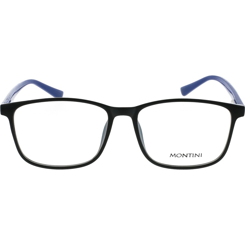 Rame ochelari de vedere pentru barbati Montini MMT082 C3, Negru, 55 mm