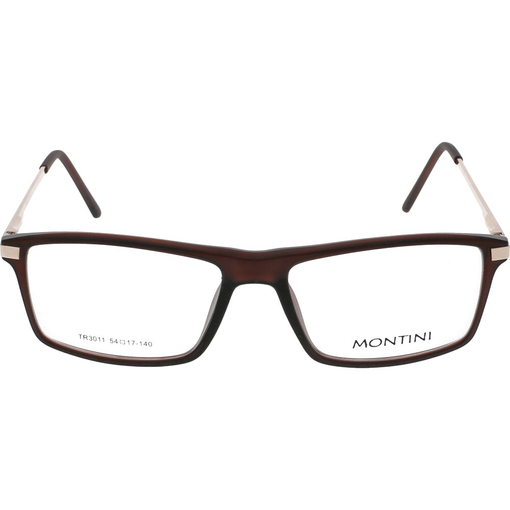 Rame ochelari de vedere pentru barbati Montini 3011 C3, Maro, 54 mm