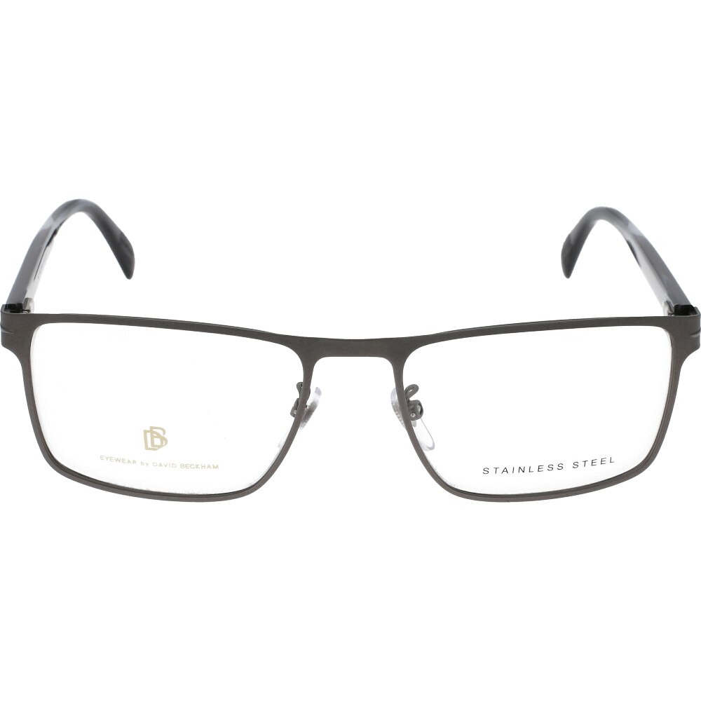 Rame ochelari de vedere pentru barbati David Beckham DB1067 R80, Argintiu, 56 mm