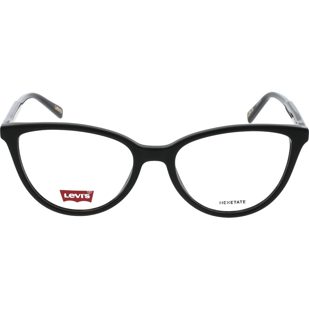 Rame ochelari de vedere de dama Levis LV1015 807, Negru, 51 mm