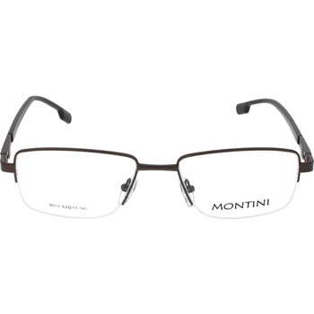 Rame ochelari de vedere pentru barbati Montini 9513 C5, Maro, 53 mm Rame ochelari de vedere pentru barbati Montini 9513 C5, Maro, 53 mm