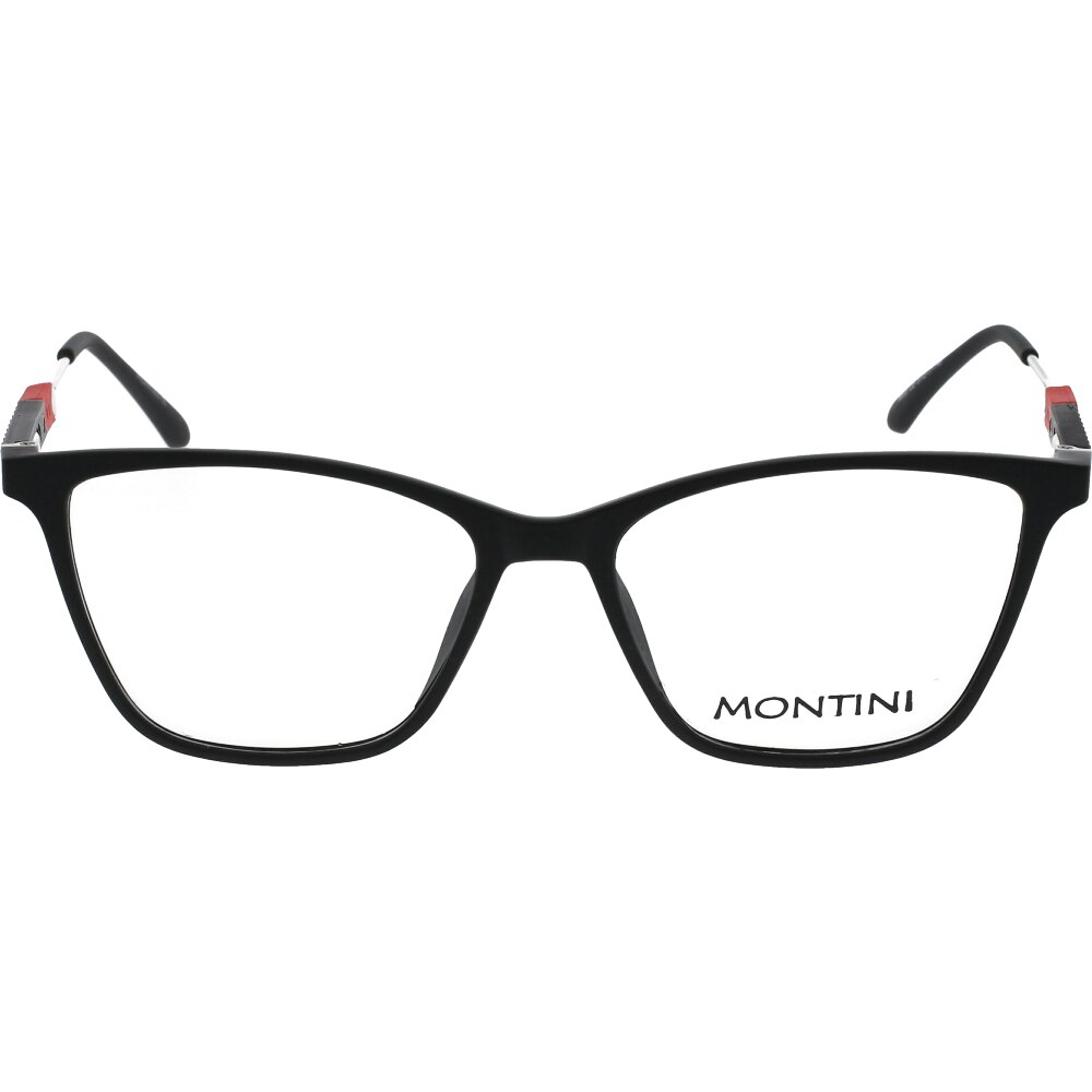 Rame ochelari de vedere de dama Montini 8003 C2, Negru, 51 mm