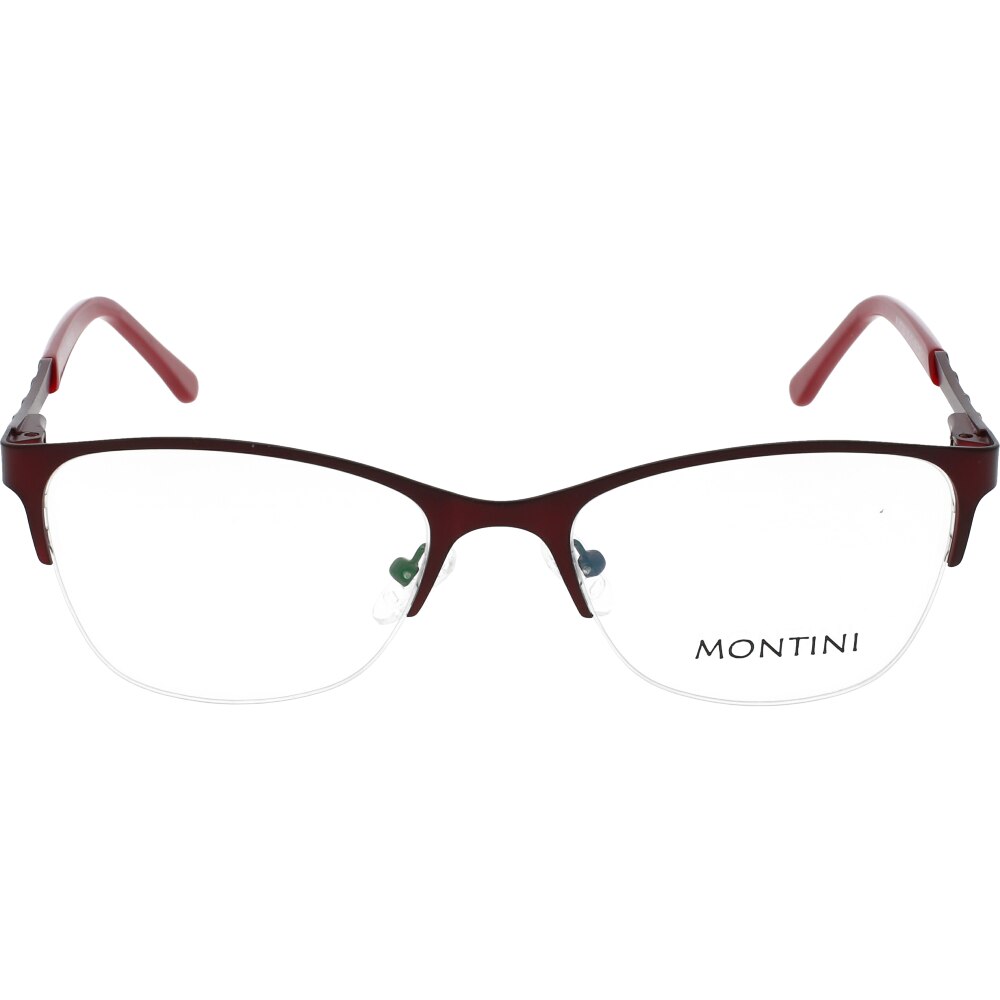 Rame ochelari de vedere de dama Montini MMT083 C2, Visiniu, 52 mm