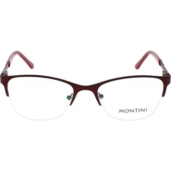 Rame ochelari de vedere de dama Montini MMT083 C2, Visiniu, 52 mm Rame ochelari de vedere de dama Montini MMT083 C2, Visiniu, 52 mm