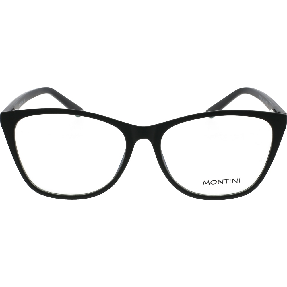 Rame ochelari de vedere de dama Montini MMT080 C3, Negru, 54 mm