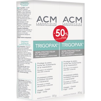 Pachet Promo: 2 x Crema protectoare si calmanta ACM Trigopax, 30 ml Pachet Promo: 2 x Crema protectoare si calmanta ACM Trigopax, 30 ml