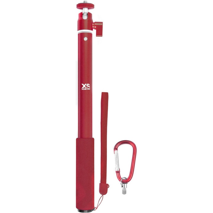 Телескопична дръжка XS Xsories U-Shot червена
