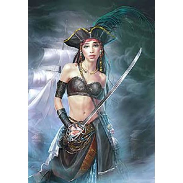 Puzzle Castorland - 1000 de piese - Female Pirate
