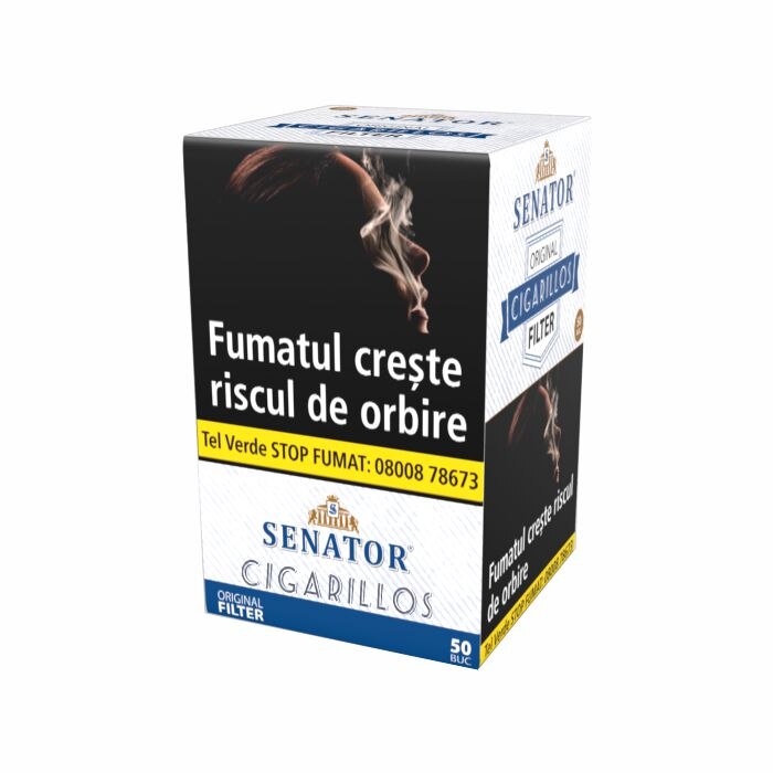 Tigari de foi - Senator Filter Cigarillos Original 50