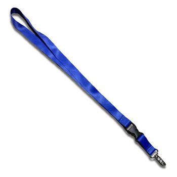 Breloc chei tip snur, detasabil, textil, lungime 50.5 cm, albastru inchis Breloc chei tip snur, detasabil, textil, lungime 50.5 cm, albastru inchis