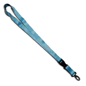 Breloc chei tip snur, detasabil, textil, lungime 50.5 cm, albastru deschis Breloc chei tip snur, detasabil, textil, lungime 50.5 cm, albastru deschis