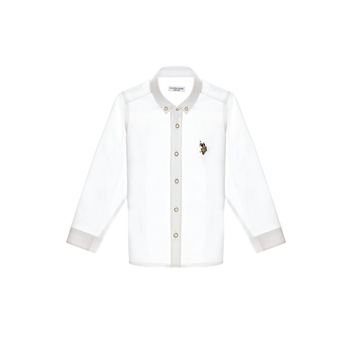 Camasa copii,U.S Polo Assn.,1271143, Alb Camasa copii,U.S Polo Assn.,1271143, Alb