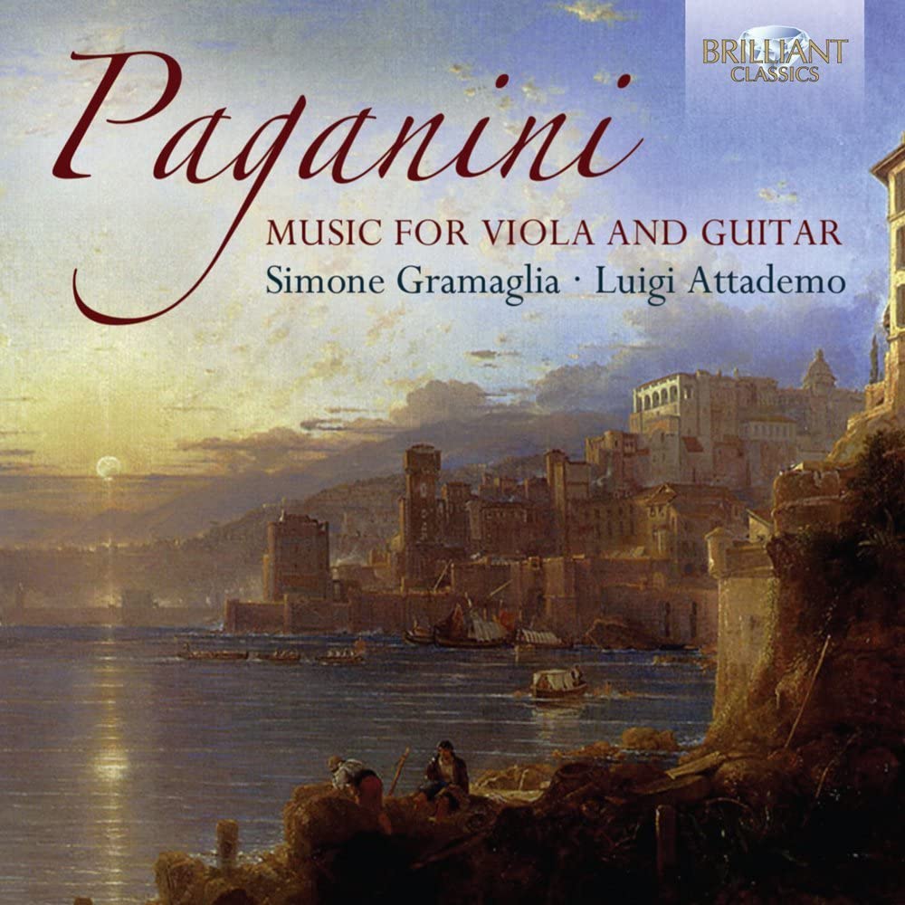 Simone GramagliaLuigi Attademo - Paganini: Music for Guitar and Viola - CD