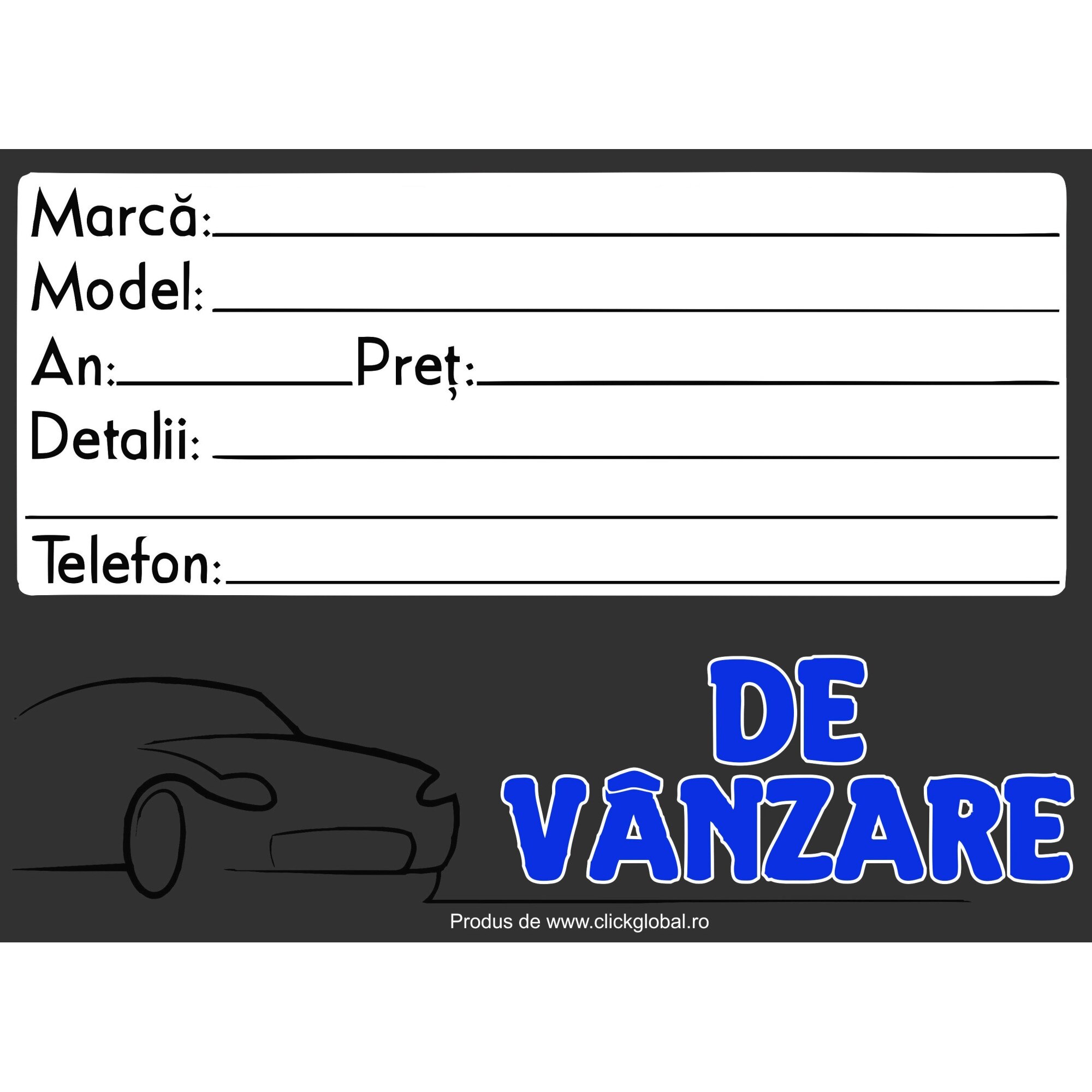 De vanzare – Indicator diverse S7016