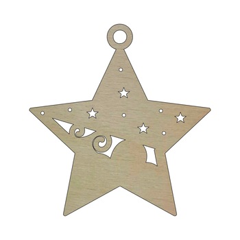 Glob de Craciun, GL4, Lemn, 9cm Glob de Craciun, GL4, Lemn, 9cm